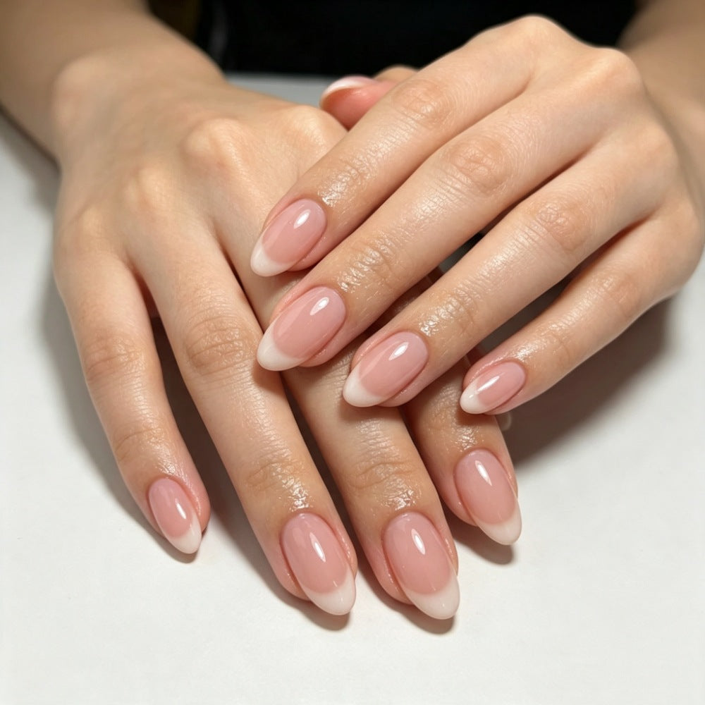 Künstlerisches Press-On-Nagelset mit himmlischem Design Karnz