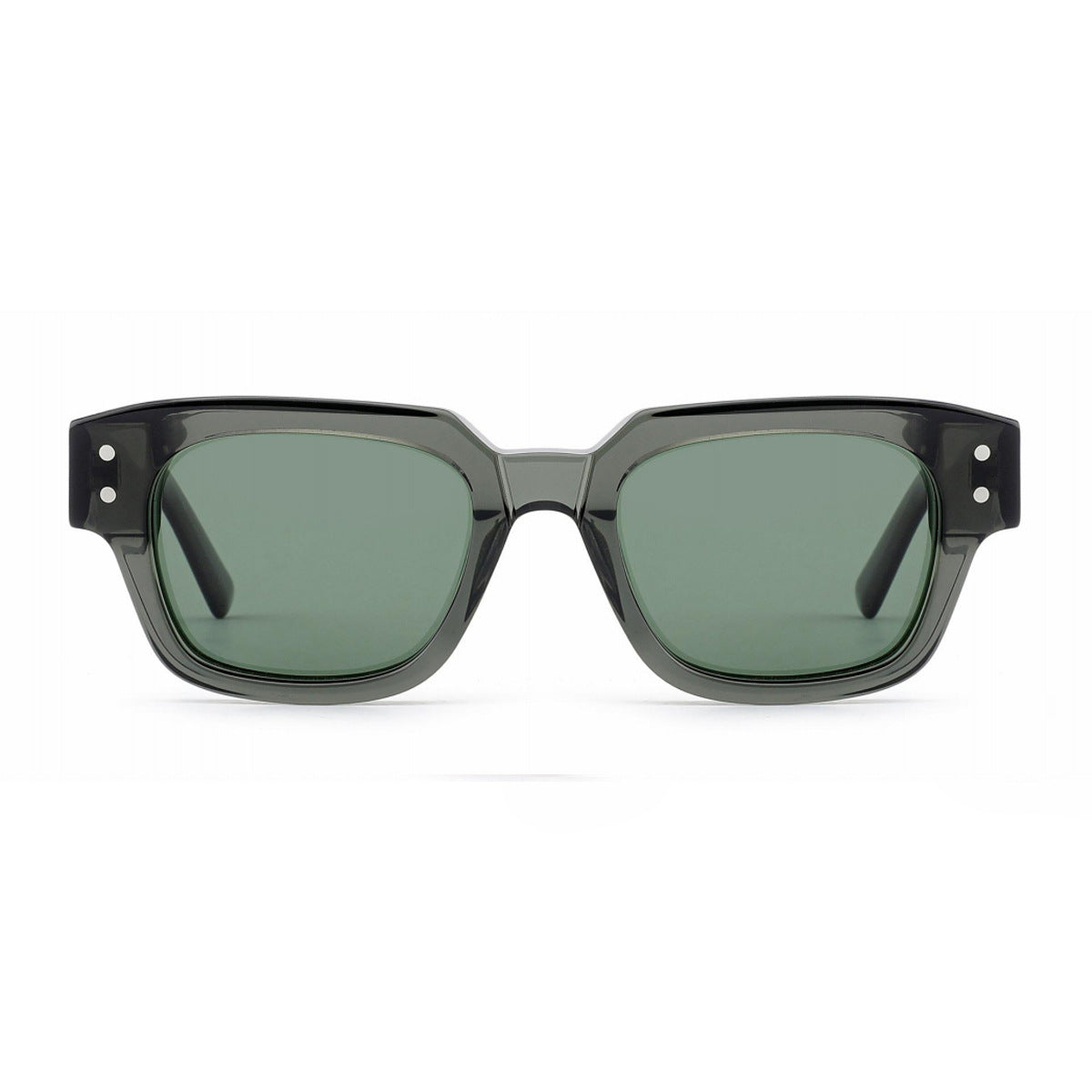 Damen Sonnenbrille im robusten Retro-Stil mit gehärteten Gläsern Karnz