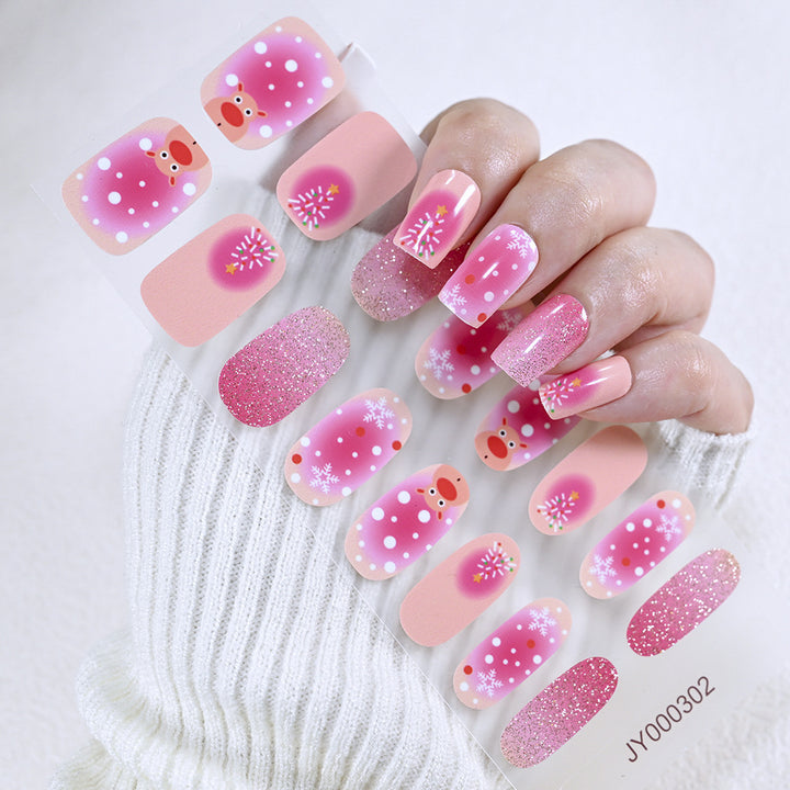 Urlaubs-Themen-Nagelkunst-Aufkleber