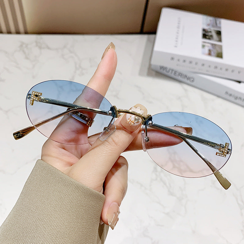 Damen Modische Sonnenbrille mit innovativem Design und komfortablem Rahmen Karnz