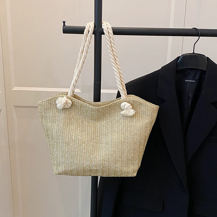 Chic handgewebte Strandtasche Karnz