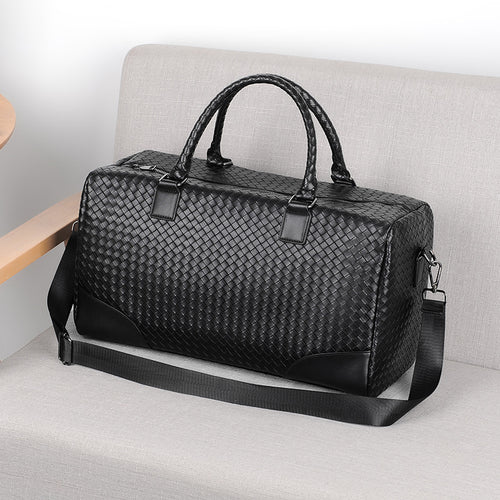 Premium Gewebte Leder Reisetasche Karnz