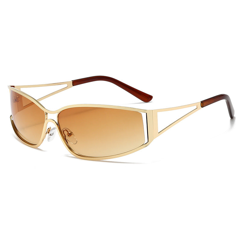 Futuristische Slim-Line Sonnenbrille
