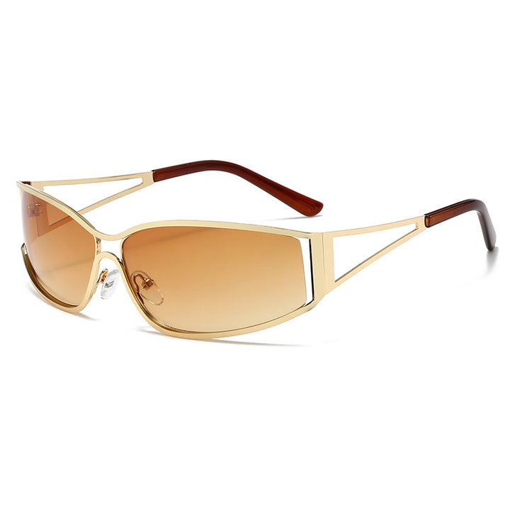 Futuristische Slim-Line Sonnenbrille