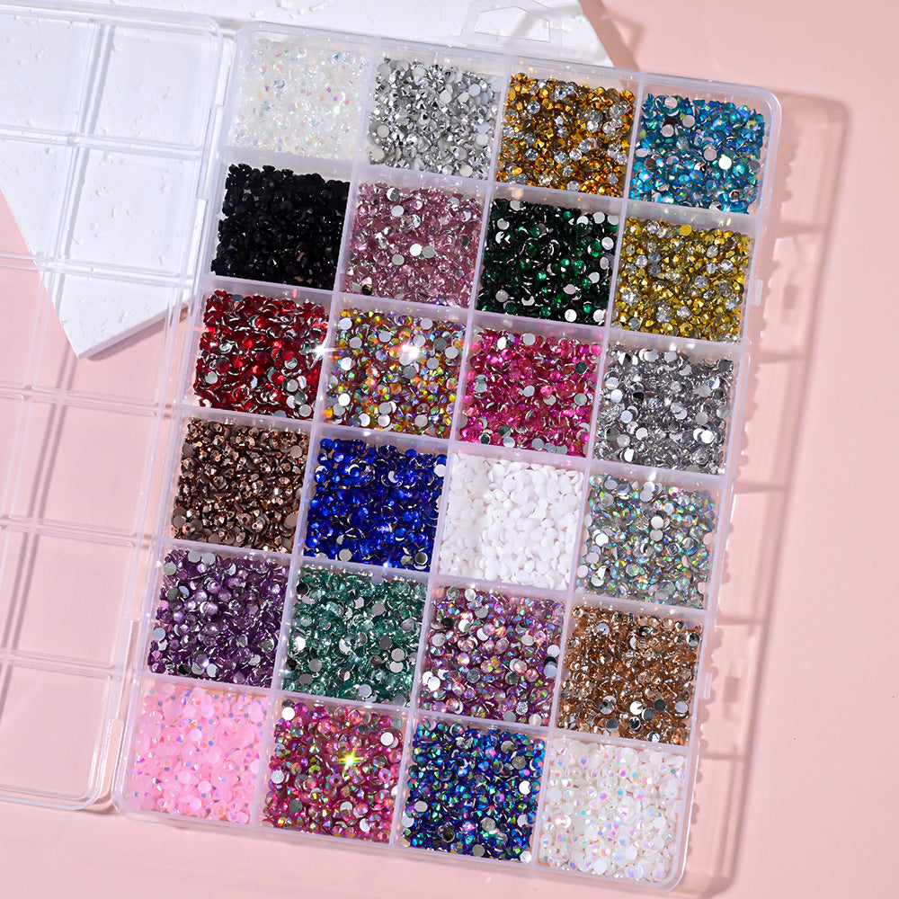 Nail Art Dekorationsstein Set