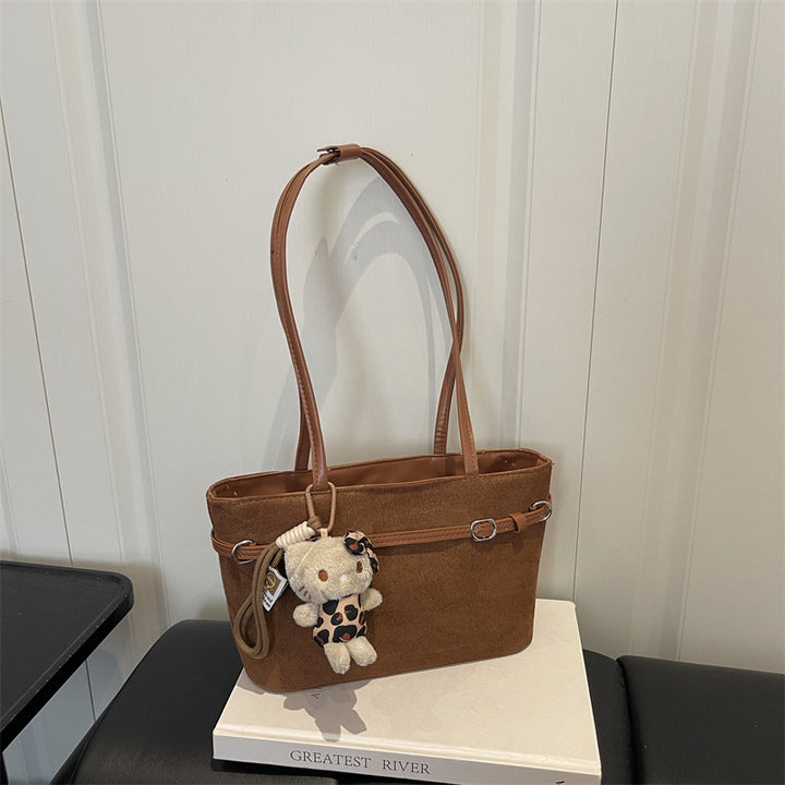 Elegante Strukturierte Schultertasche