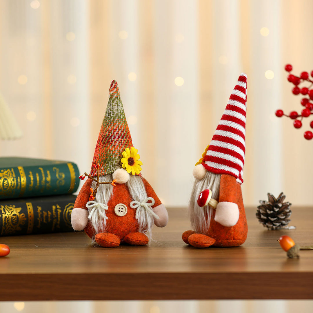 Verspielt Dekorative Gnome Figurine Karnz