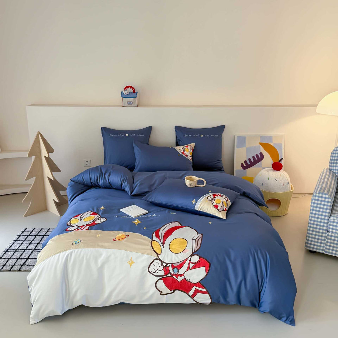 Kinder Space-Themen Bettbezug Set