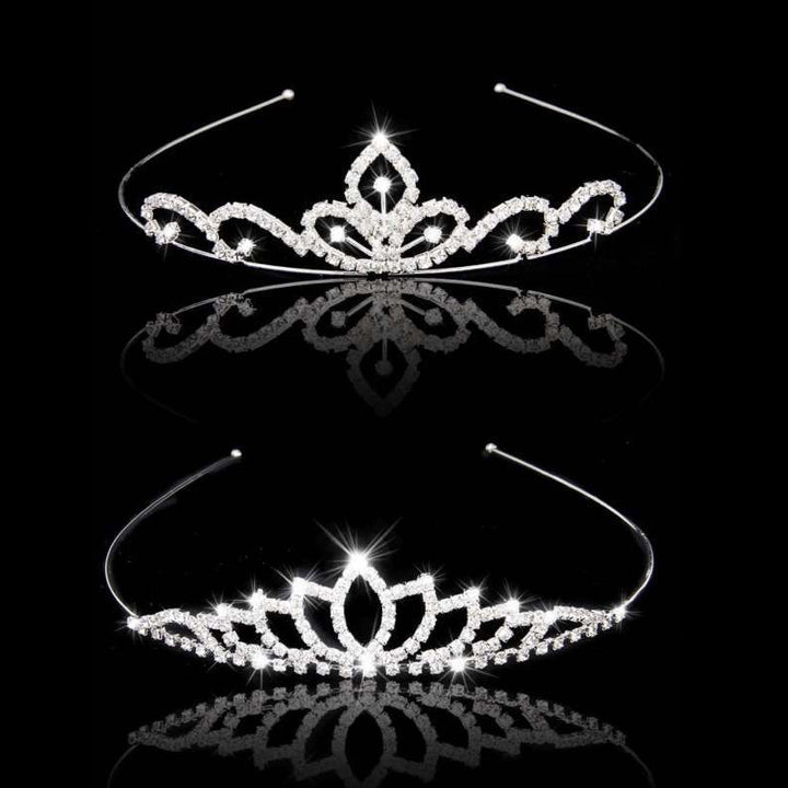 Damen Kristallverzierte Tiara Karnz