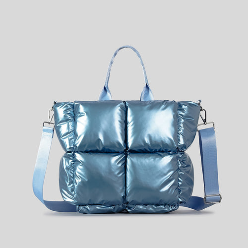 Gepolsterte Puffer-Handtasche
