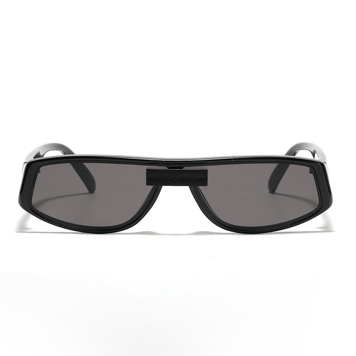 Damen futuristische Sonnenbrille im minimalistischen Design Karnz