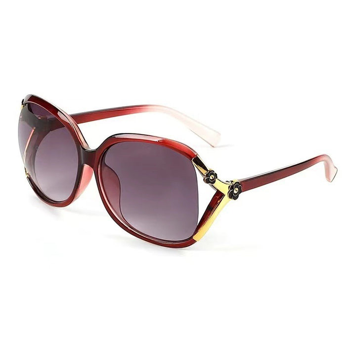 Elegante Übergroße Schmetterlingssonnenbrille Karnz