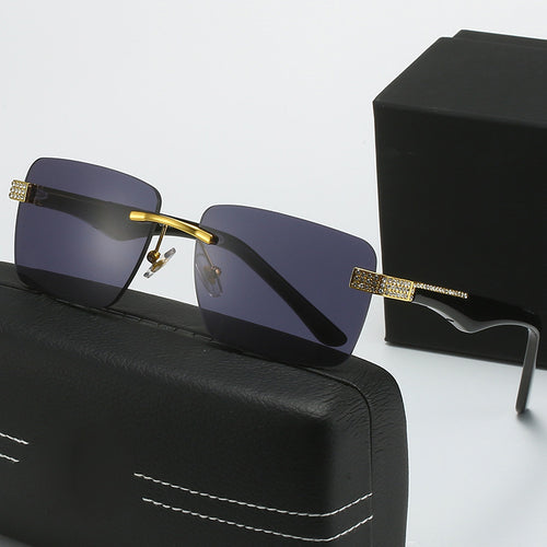 Damen modische Sonnenbrille im eleganten quadratischen Design Karnz
