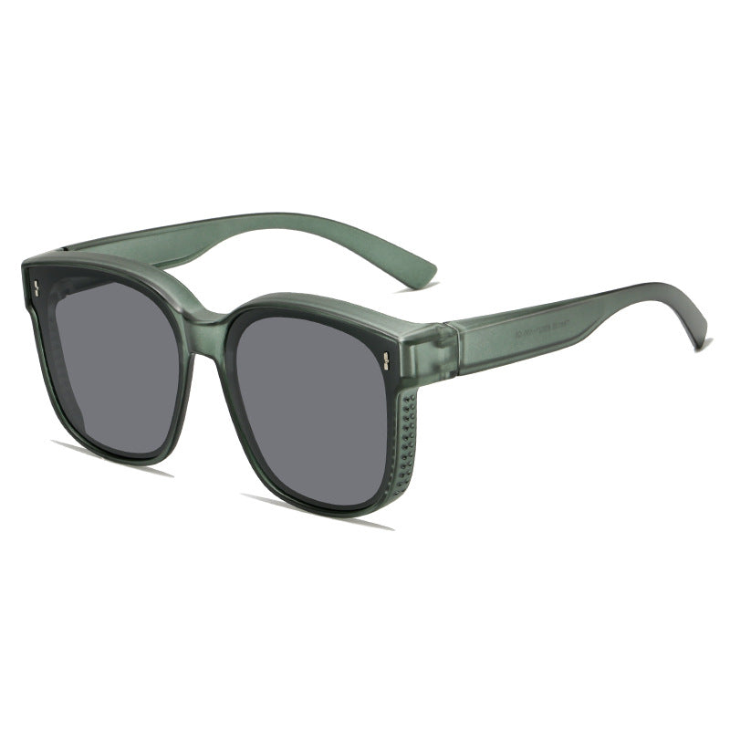 Damen modische quadratische Sonnenbrille mit UV-Schutz und komfortablen Bügeln Karnz