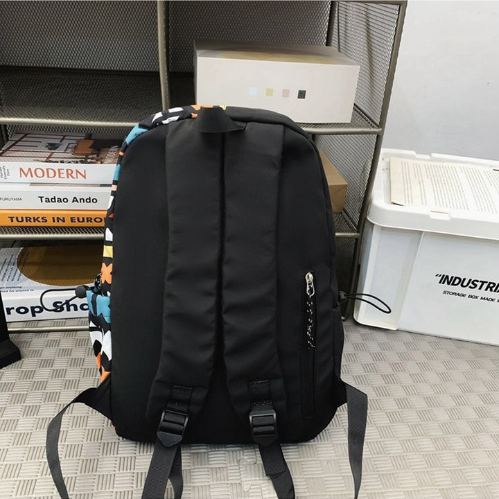 Grafikdruck-Rucksack Karnz