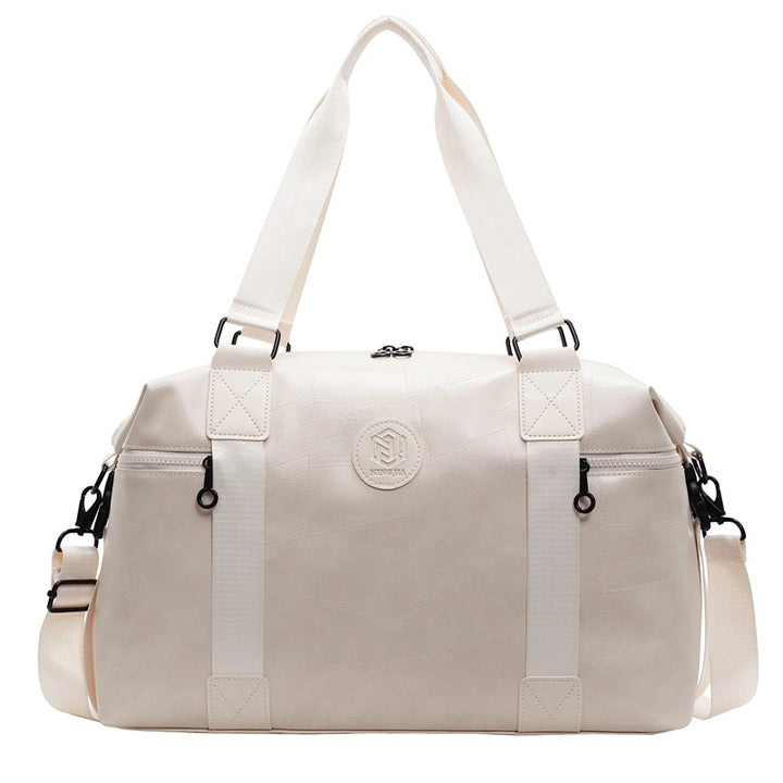 Premium Leder Sport Duffel Tasche