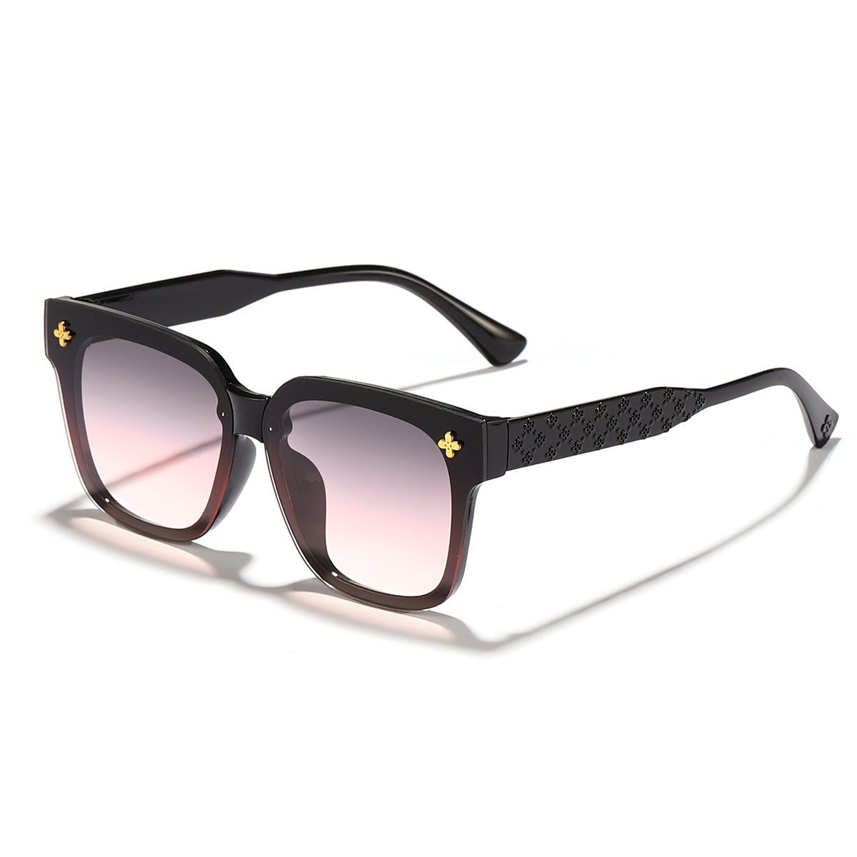 Damen stilvolle quadratische Sonnenbrille mit modischem Design Karnz