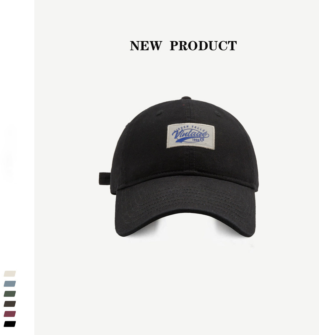 Vintage-inspirierte lässige Baumwolle verstellbare Kappe