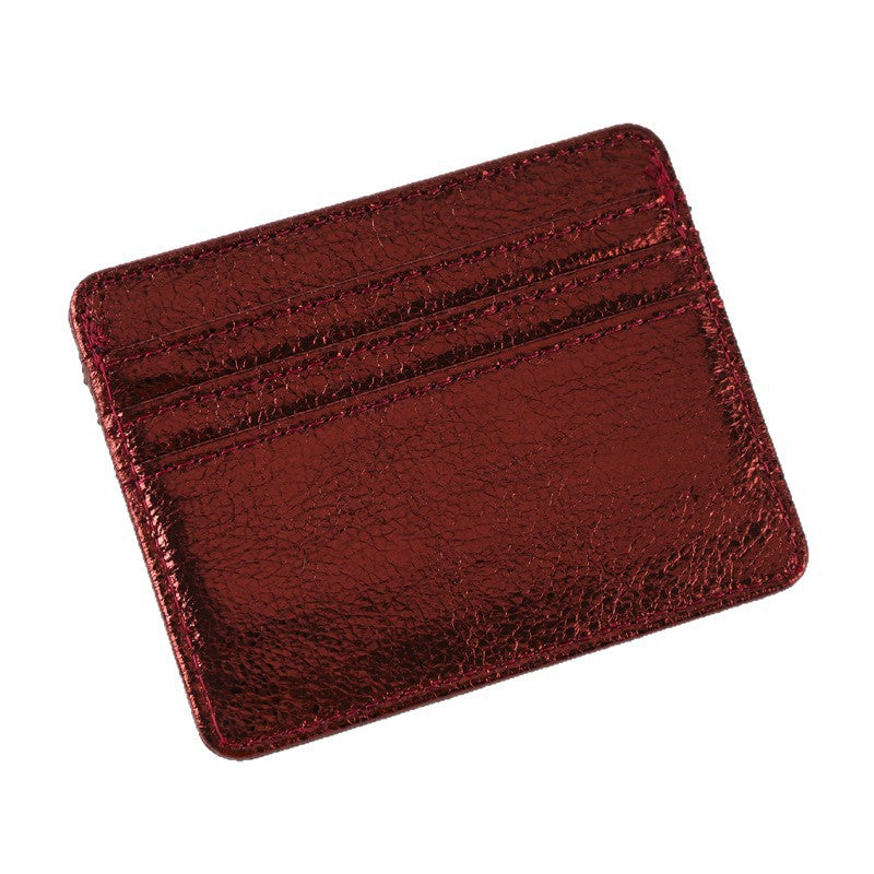 Premium Leder Kartenhalter Geldbörse