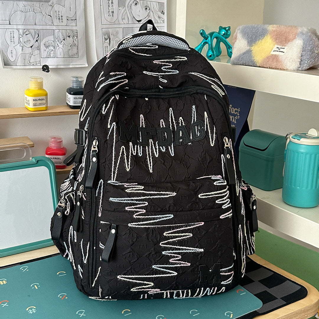 Dekorativer Grafik-Rucksack Karnz