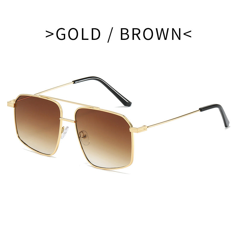 Damen modische Sonnenbrille im geometrischen Design Karnz