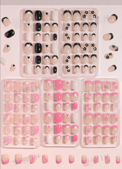 Dekoratives Press-On Nagelset Karnz