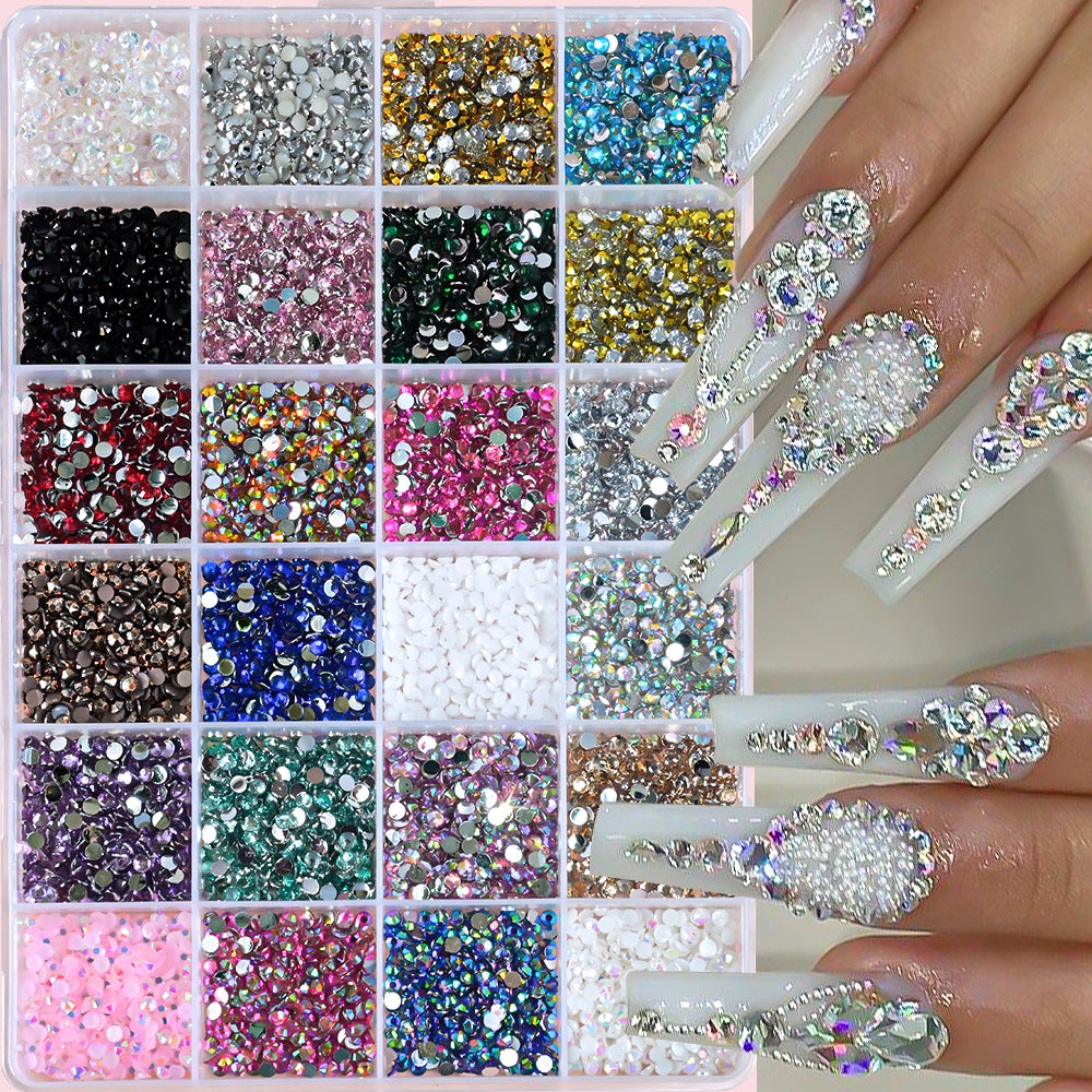 Nail Art Dekorationsstein Set