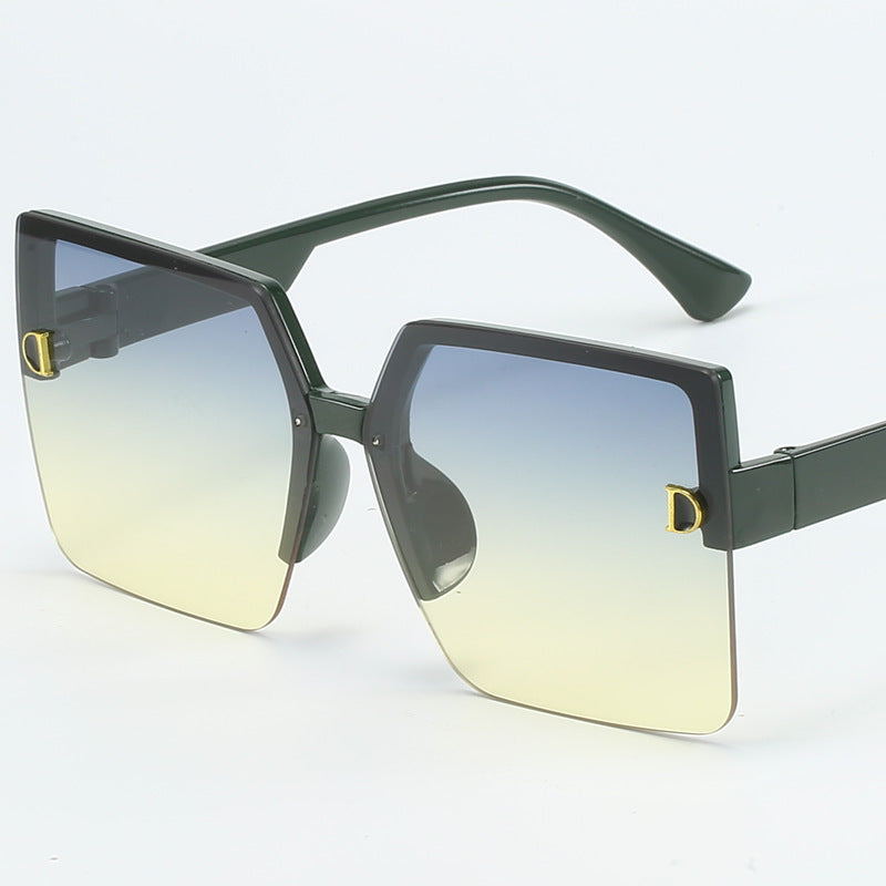 Damen Oversized-Sonnenbrille mit hochwertigem Farbverlauf Karnz