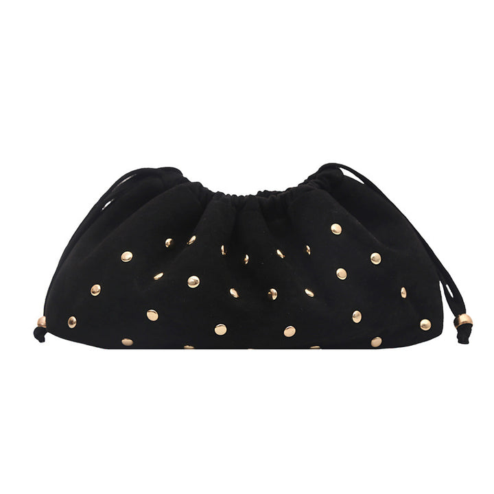 WoChic Nieten Drawstring Clutch Tasche Karnz