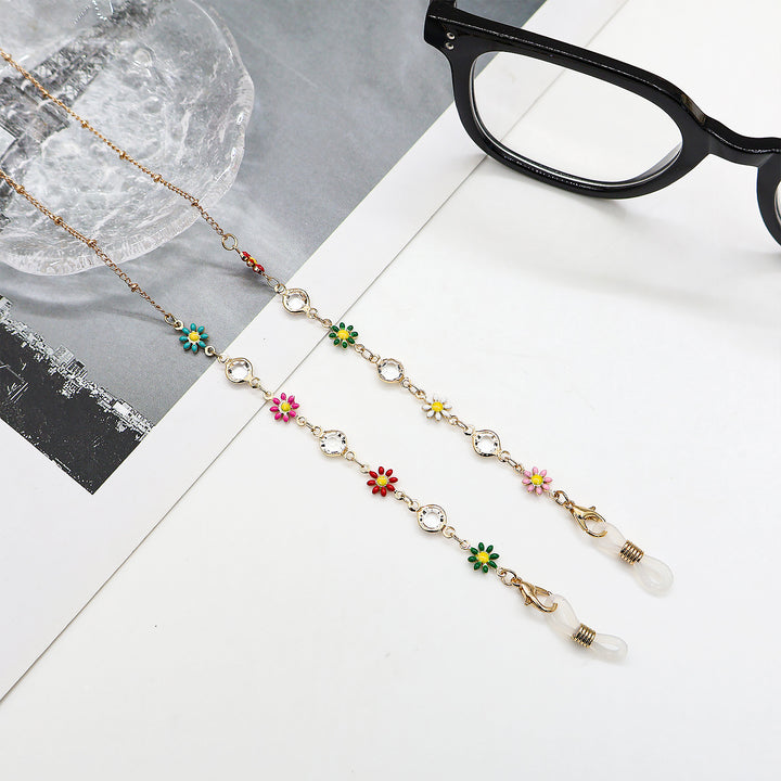 Elegante kreuzverzierte Brillenband Karnz