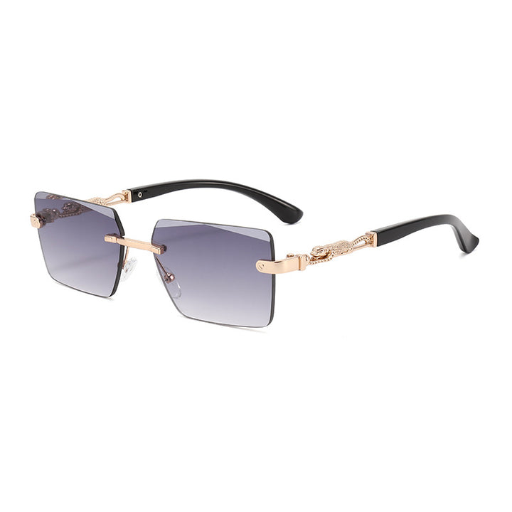 Damen modische Sonnenbrille mit einzigartigen akzentuierten Details Karnz