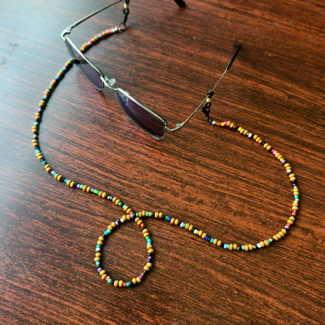 Modische Brillenhalterkette mit Artistic Design Karnz