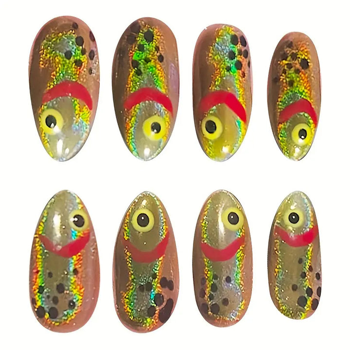 Kreatives Fische-Themen Nagelkunst Set Karnz