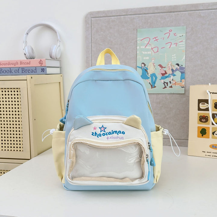 Niedlicher Katzenohr-Design Rucksack