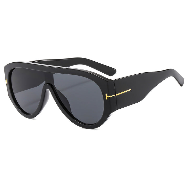 Bold Shield Sonnenbrille mit Statement-Design Karnz