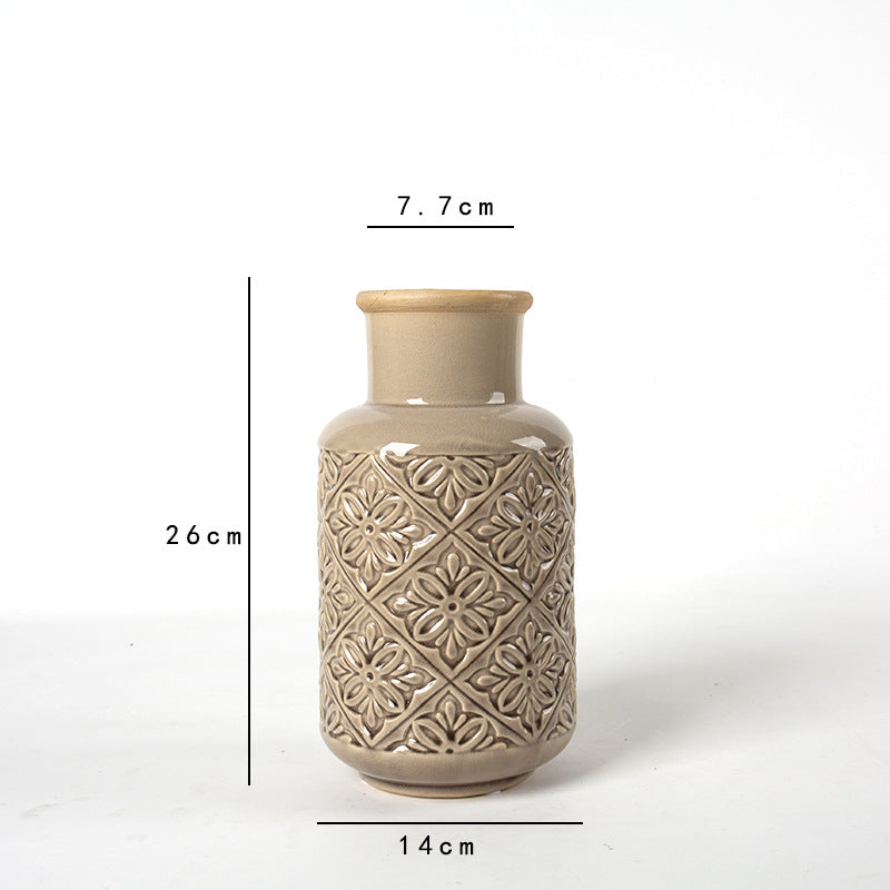 Dekorative Blumenvase Karnz
