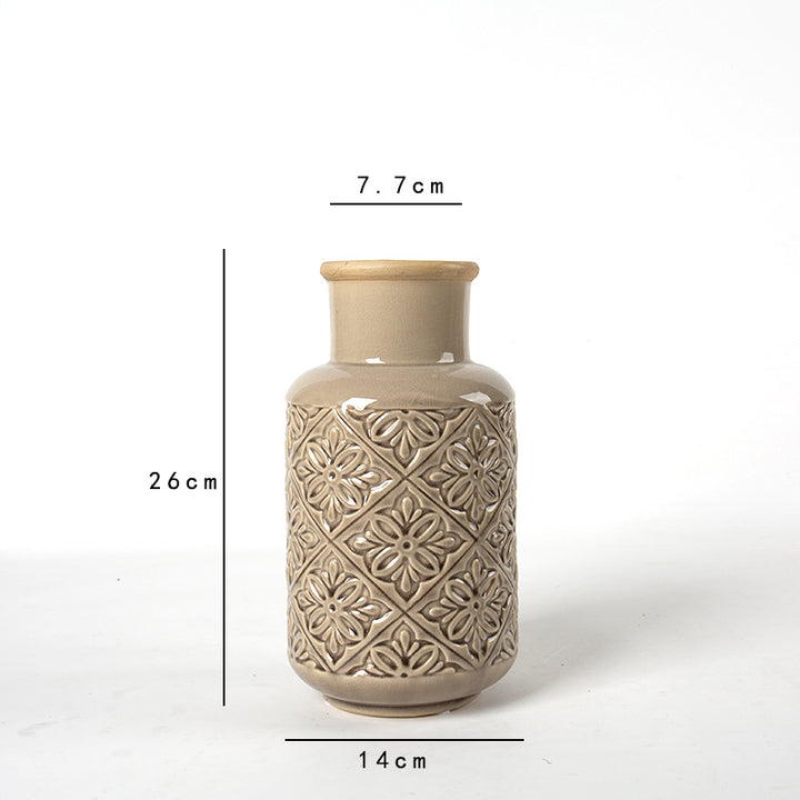 Dekorative Blumenvase Karnz