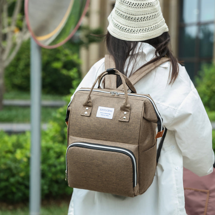 Multi-Taschen Baby Pflege Rucksack Karnz