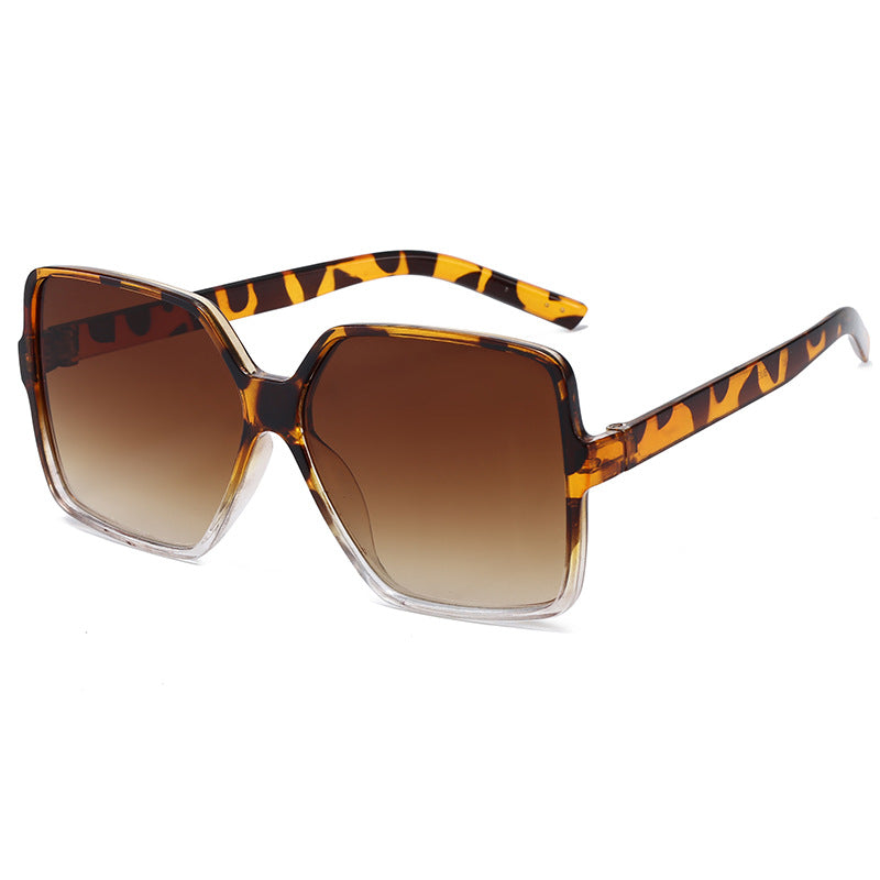 Damen oversized quadratische Sonnenbrille mit elegantem Rahmen Karnz