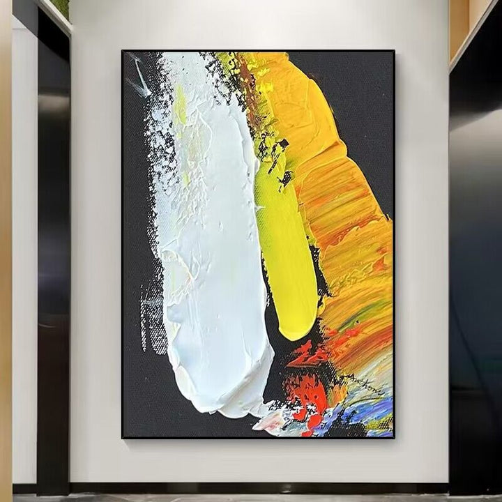 Abstract Texturiertes Leinwandkunstdruck