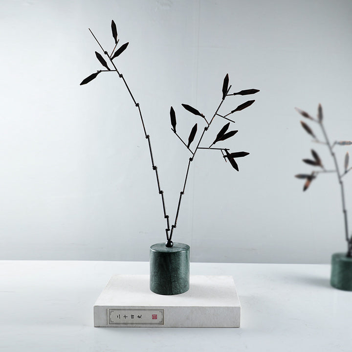 Moderne Künstliche Dekorative Floral Skulptur