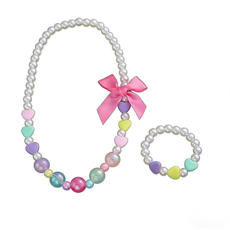 Schmuck-Set mit Blumenmotiven Karnz