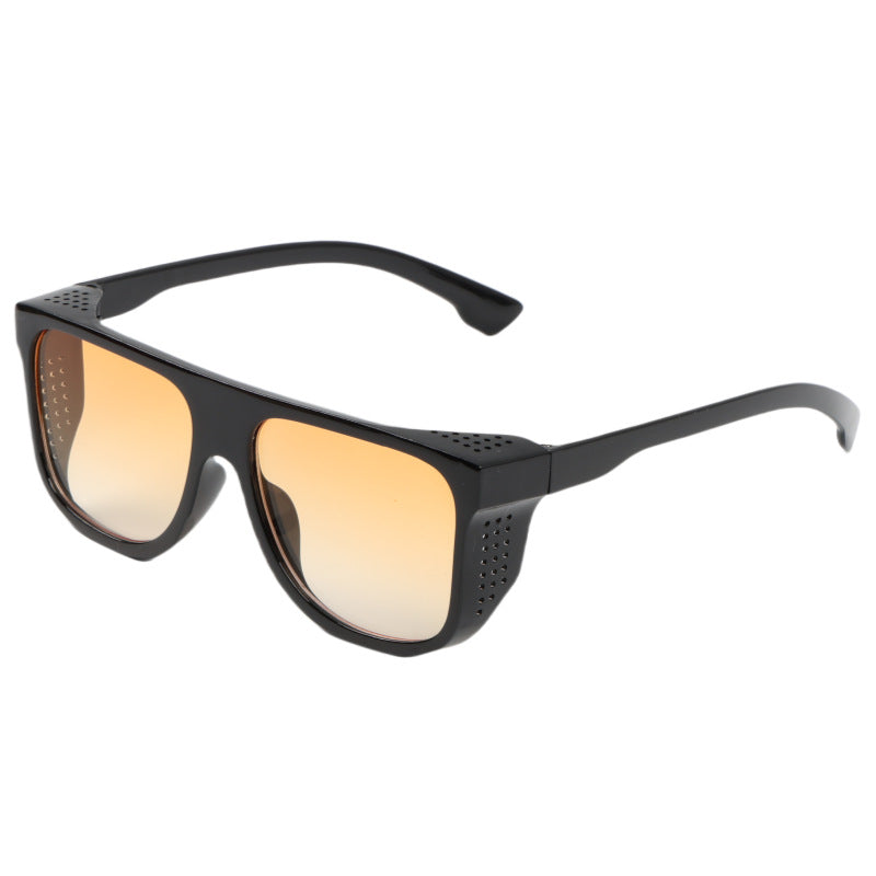 Damen modische Oversized-Sonnenbrille mit einzigartigem Akzent Karnz