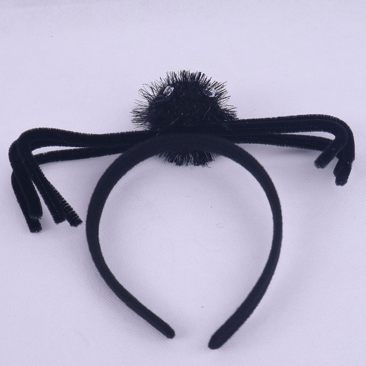 Halloween Haarreif mit Spinnen-Motiv