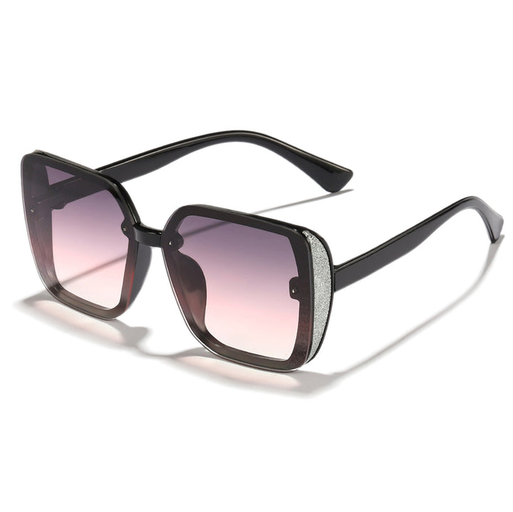 Damen fashion Sonnenbrille mit einzigartigem Rahmen und extravagantem Design Karnz