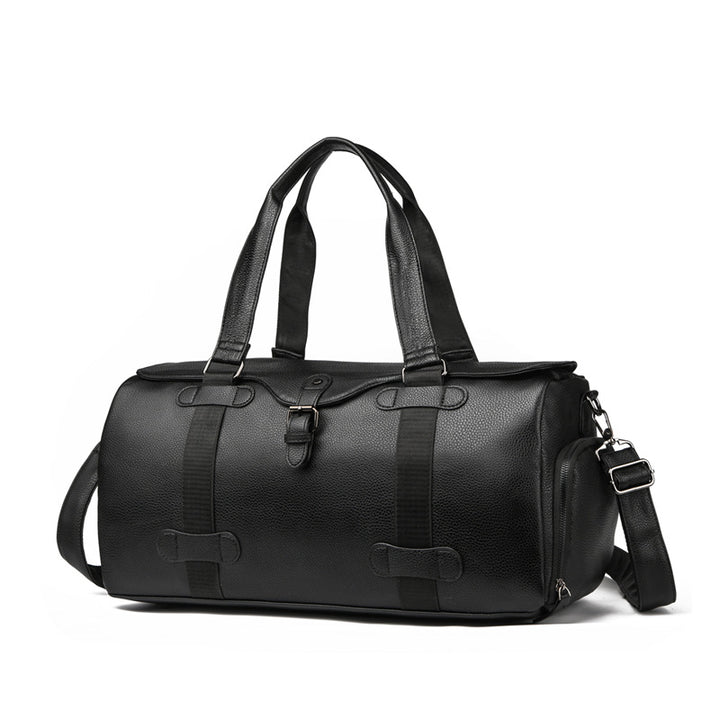 Premium Leder Reis Duffel Tasche Karnz