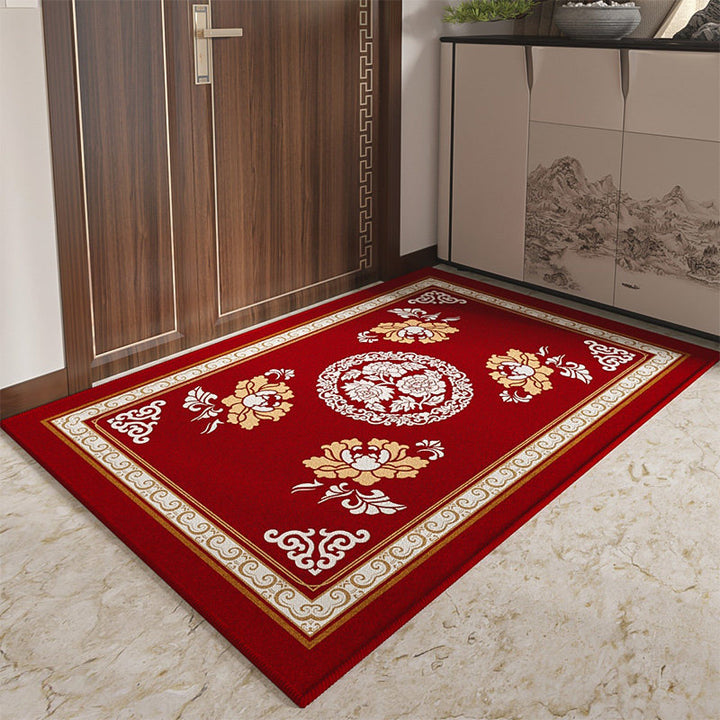 Eleganter orientalischer Musterbereichsteppich