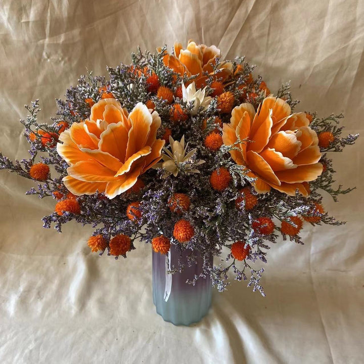 Natürlicher getrockneter Blumenstrauß