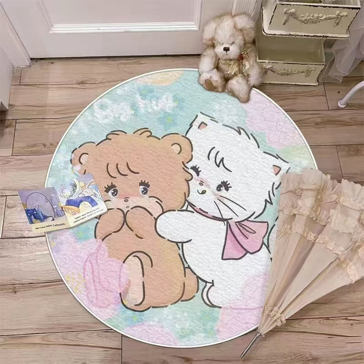 Adorable runder Spielmatte