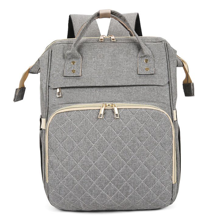 Multi-Funktionaler Gep quilteter Reise-Rucksack Karnz